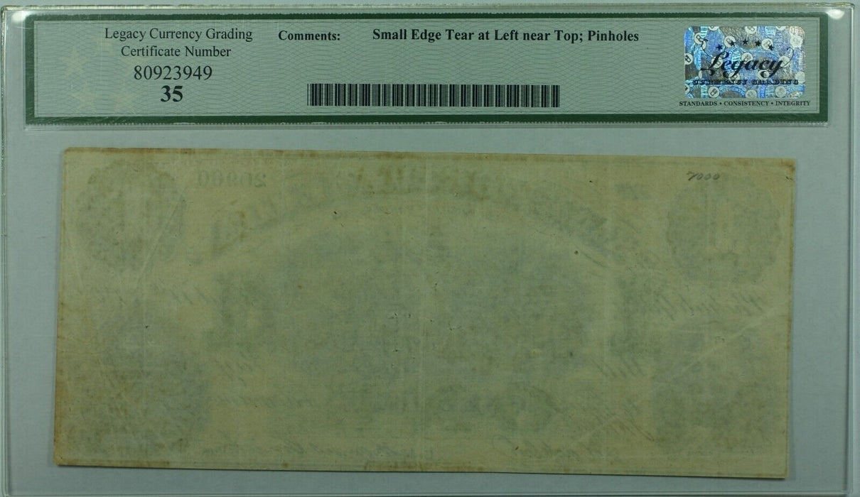 1862 $1 Bank of North America Philadelphia, PA Haxby 465-G84b Legacy VF-35