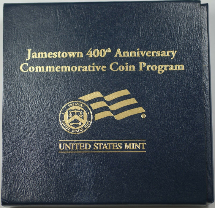 2007 W Jamestown PROOF $5 Gold Commemorative Coin w/box & COA