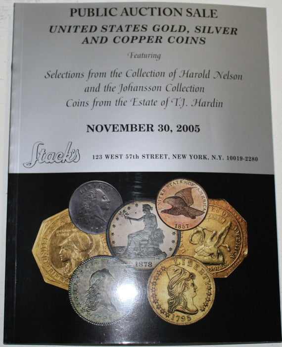 November 30 2005 Stack's Coin Public Auction Sale Catalog WW6O