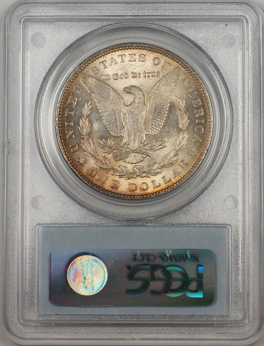 1888 Morgan Silver Dollar $1 Coin PCGS MS-63 Toned (BR-21 L)