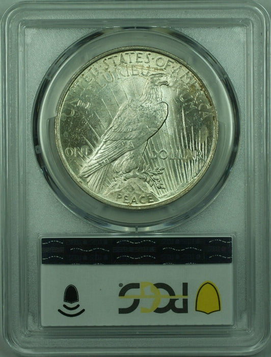 1923 Peace Silver Dollar S$1  PCGS MS-62 Better Coin   (47B)