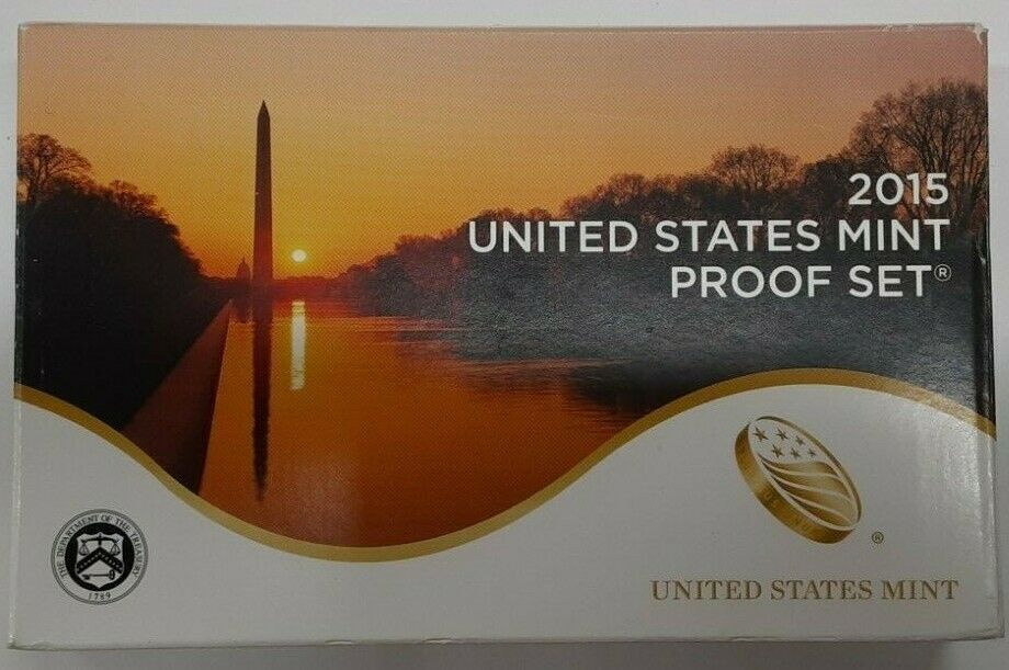 2015-S US Mint 14 Coin Proof Set as Issued in Original Mint Packaging