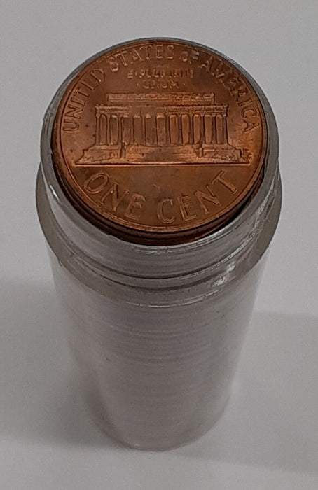 1973-D US Lincoln Cent Roll of 50 BU Coins Total in Coin Tubes