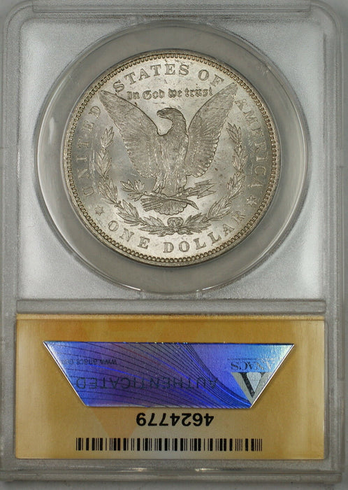 1879 Morgan Silver Dollar $1 Coin ANACS MS-61 (6A)