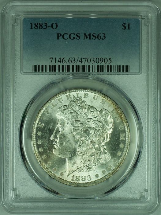 1883-O Morgan Silver Dollar Coin  PCGS MS-63   (36I)