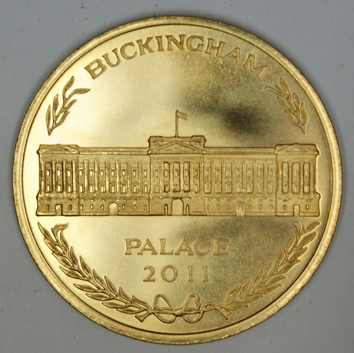 2011 Buckingham Palace Royal Shields Brass Medal