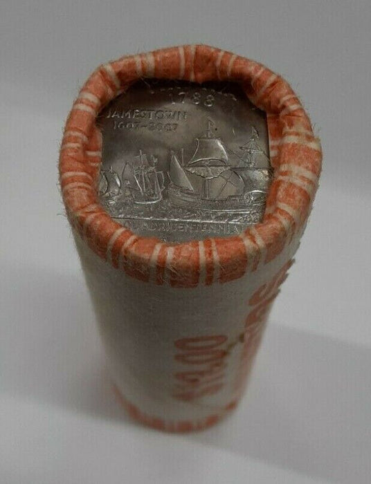 2000 P Virginia State Quarter BU Machine Wrapped Roll- 40 Coins-in OBW/Tubes