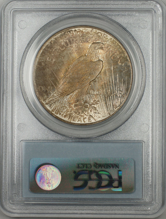 1923 Silver Peace Dollar $1 Coin PCGS MS-64 Toned (BR-12 H)