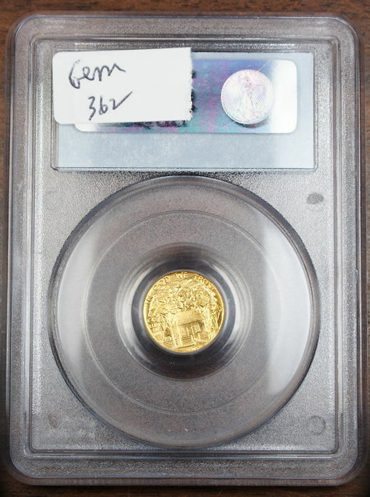 1922 Grant Gold $1 No Star, PCGS MS-64 (Better Coin)ï¾