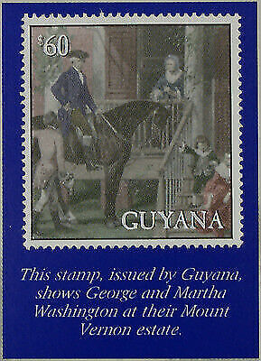 1963 Washington Declines Third Term Guyana Stamp and Silver Quarters Collection