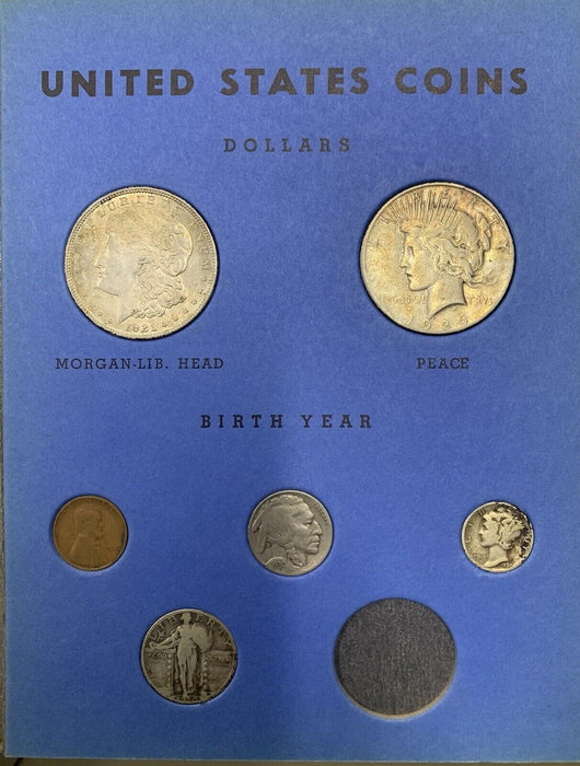 20Th Century US Coins-Type Coin Collection-In Whitman Folder (XX)