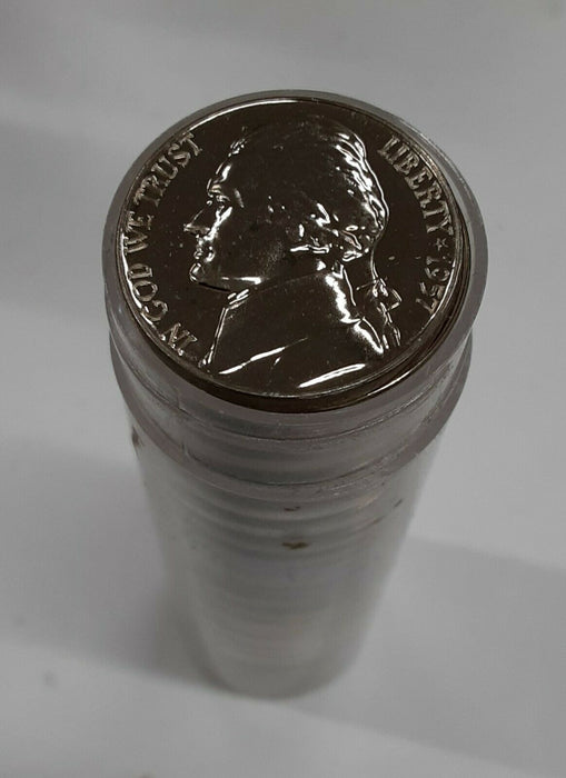 1957 Proof Jefferson Nickel - Roll of 40 Gem Proof Coins in Tube