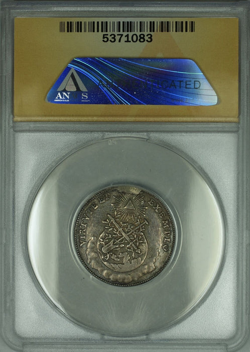 1764 Austria Silver Jeton Joseph II Coronation ANACS AU-50 Details Cleaned