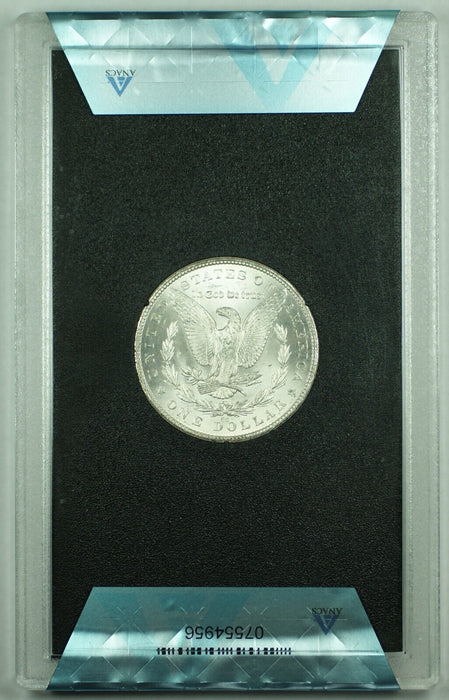 1882-CC GSA Morgan Silver $1 Dollar Coin ANACS MS 63 (14) C