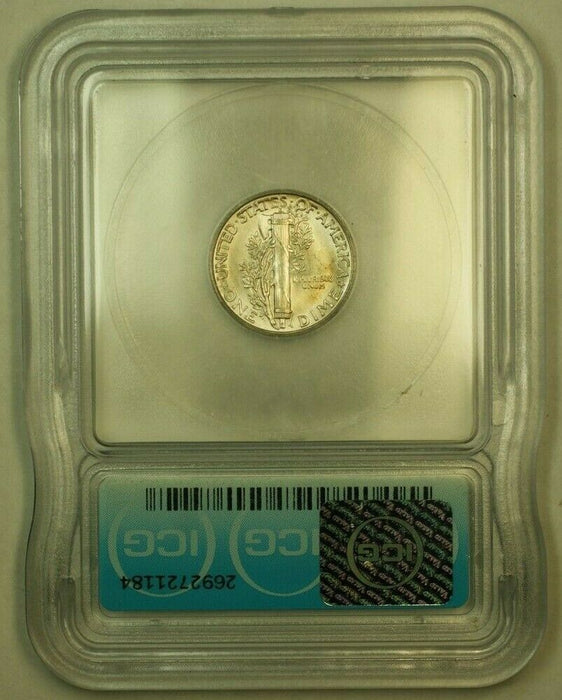 1945 Silver Mercury Dime 10c Coin ICG MS-65 GGG