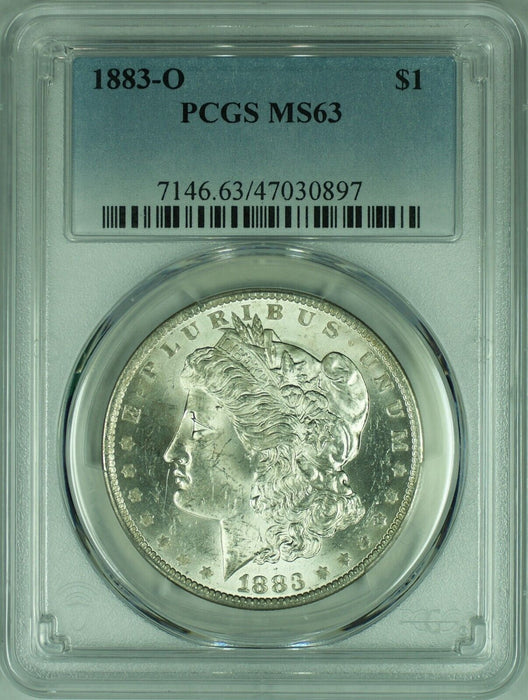 1883-O Morgan Silver Dollar Coin  PCGS MS-63   (36A)