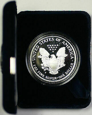 2000-P US Proof American Silver Eagle ASE Coin 1 Ounce W/ COA