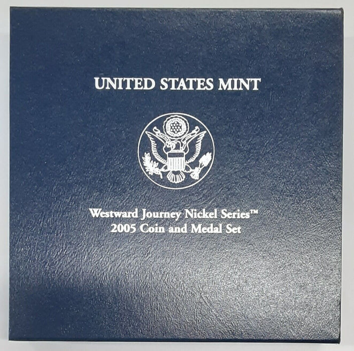2005 Westward Journey Nickel Series Coin & Medal Commemorative Set/OGP