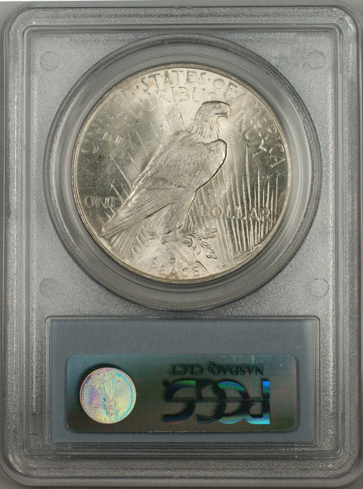 1923 Silver Peace Dollar $1 Coin PCGS MS-64 Better Coin (BR-12 Q)