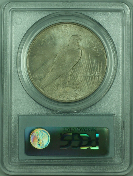 1923 Peace Silver Dollar $1 Coin PCGS MS-63 Toned (34-Q)