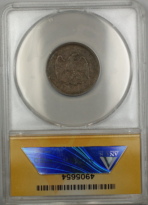 1875-S Seated Liberty Silver 20c Coin ANACS VF-20 PRX