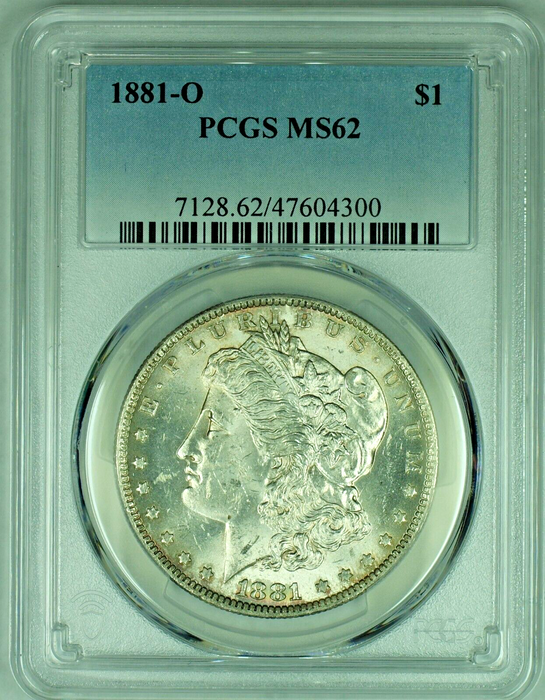 1881-O Morgan Silver Dollar PCGS MS 62 47