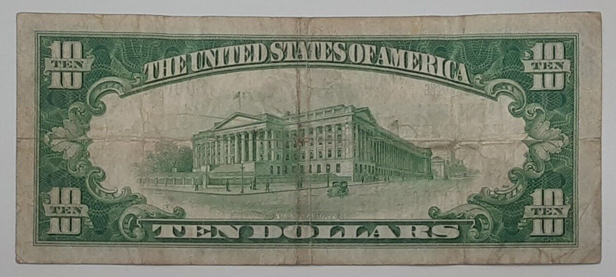 1929 $20 US National Currency Citizens NB of Poultney, VT  Ch#9824  Very Fine