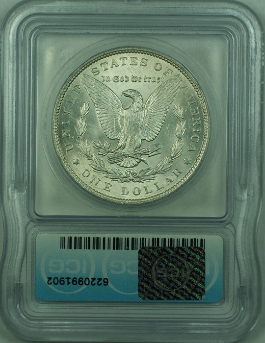 1896 Morgan Silver Dollar $1 Coin ICG MS 61+ (23)
