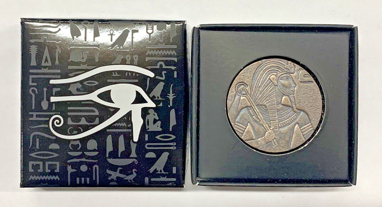 2016 King Tut Coin 5 OZ .999 Fine Silver, Scottsdale Mint