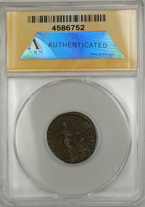 379-395 AD Roman Theodosius I Antioch Mint Bronze Ancient Coin AE ANACS VF 25