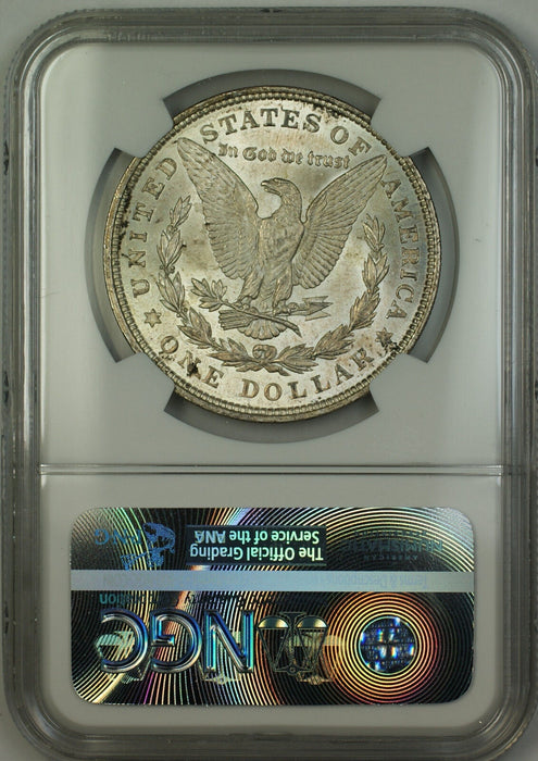 1921 Morgan Silver Dollar $1 Coin NGC MS-63 Lightly Toned (15a)