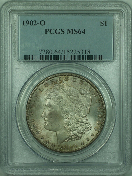 1902-O Morgan Silver Dollar S$1 PCGS MS-64 Toned (31)