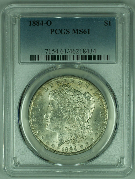 1884-O Morgan Silver Dollar  PCGS MS-61   (25A)