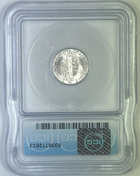 1944 Mercury Silver Dime 10c Coin ICG MS 64+ (54) H