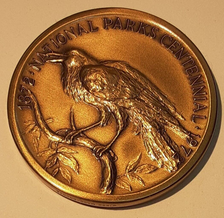 1972 Shenandoah - National Park Centennial Small Size (38mm) Bronze Medal