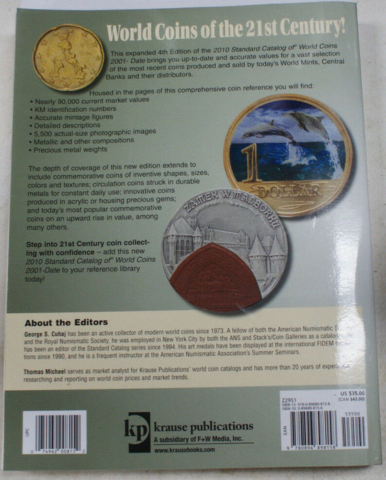 2010 Standard Catalog of World Coins 4th Edition (CD included)