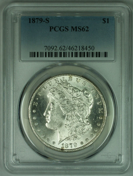 1879-S Morgan Silver Dollar  PCGS MS-62   (25)