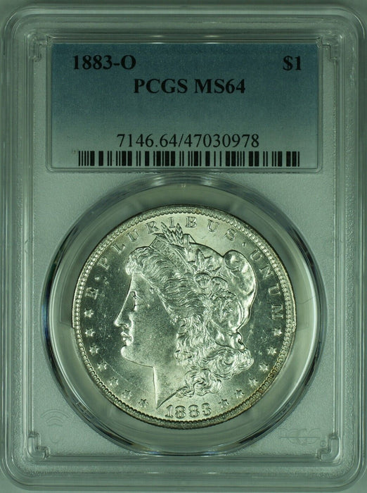 1883-O Morgan Silver Dollar Coin  PCGS MS-64 Better Coin   (36B)