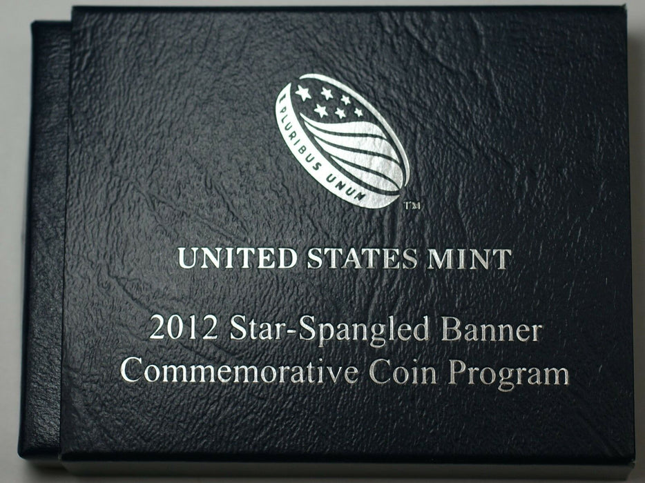 2012 Star Spangled Banner BU Silver $1 Coin in Original Mint Packaging