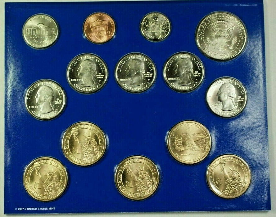 2010 United States Mint Uncirculated Coin Set P&D In OGP