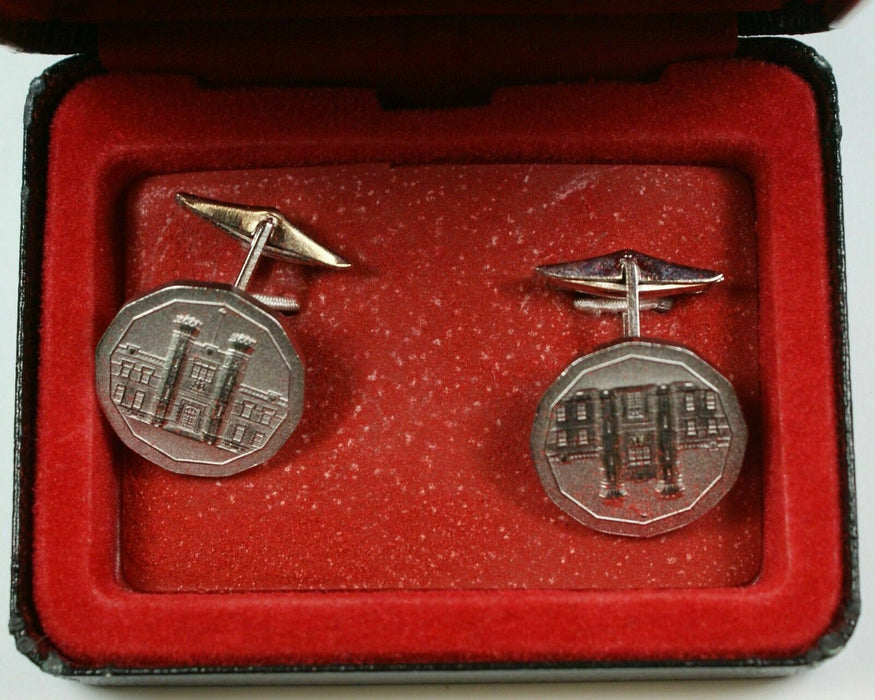 Pair of Cuff Links From the Royal Canadian Mint, In Beautiful Case