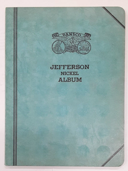 Vintage Dansco Folder No. 19 For Jefferson Nickels 1938--  Used
