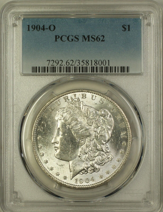 1904-O Morgan Silver Dollar $1 Coin PCGS MS-62 (17B)
