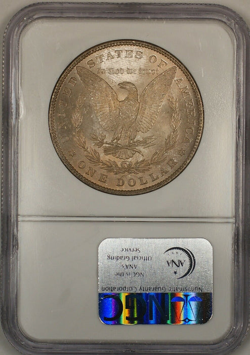 1882 Morgan Silver Dollar $1 Coin NGC MS-63 Nicely Toned (Tb)