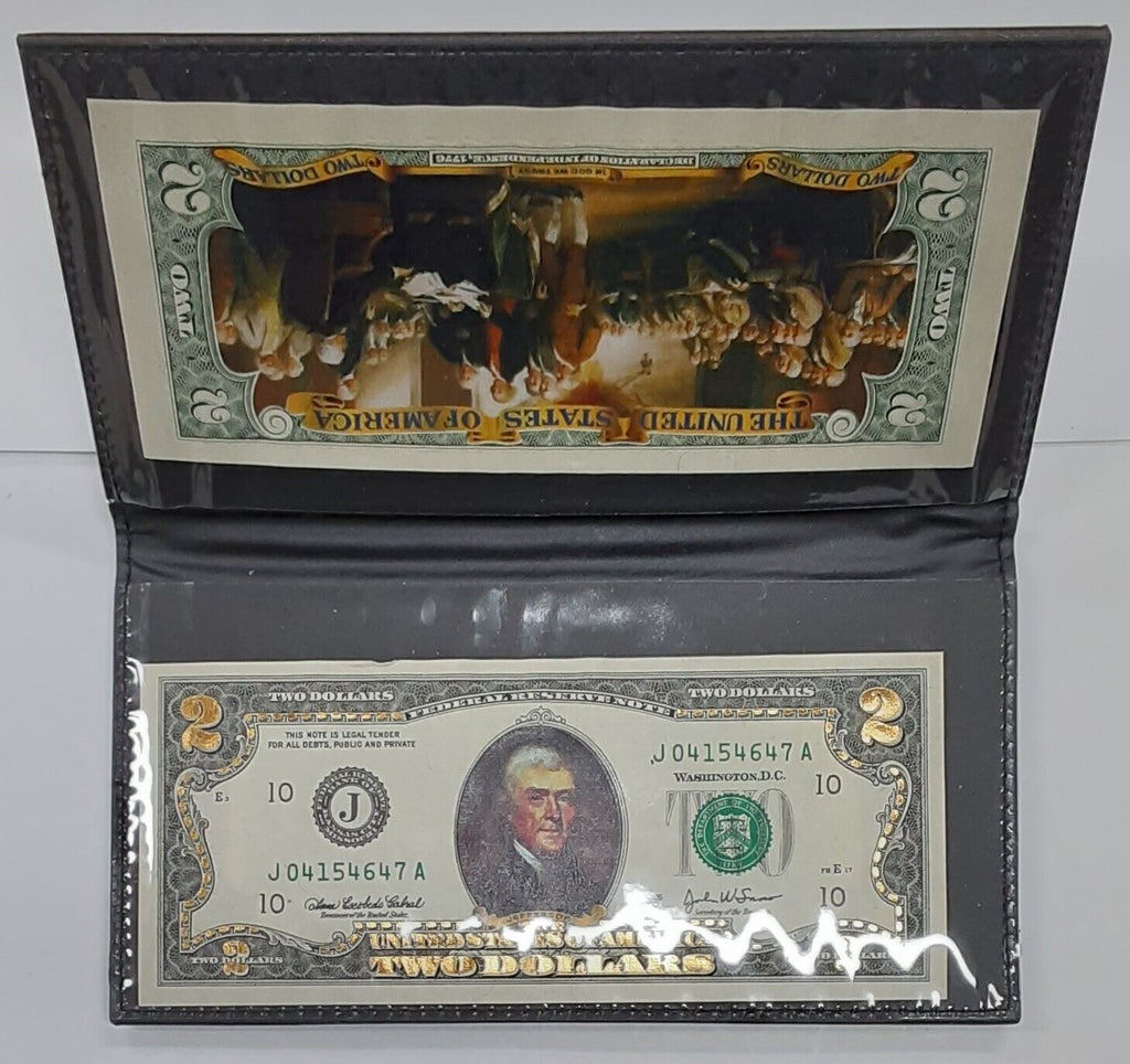 Colorized Lincoln Memorial $5 Federal Reserve Note