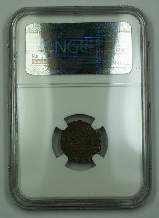 1180-89 England One Penny Silver Coin S-1344 Henry II NGC VF-30 AKR