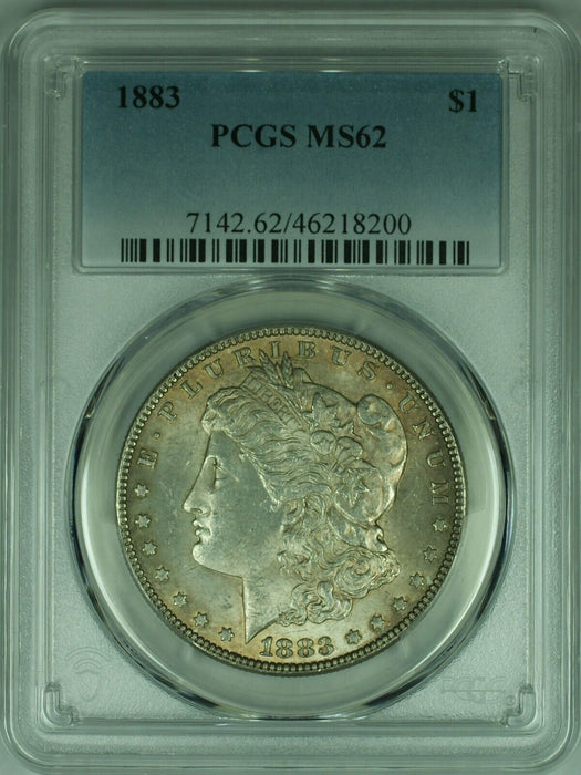 1883 Morgan Silver Dollar Coin PCGS MS-62   (47)