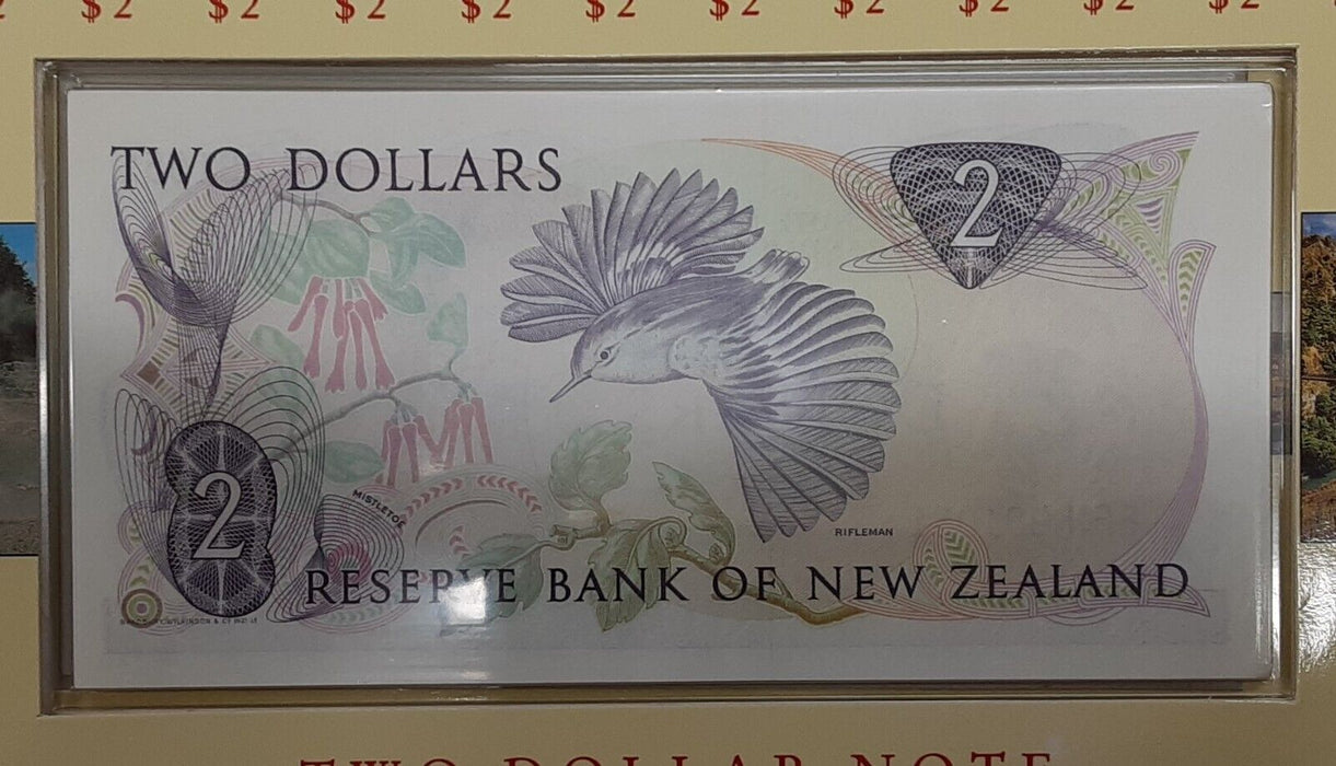 1990 Reserve Bank of New Zealand Kiwi Dollar Collection BU in OGP