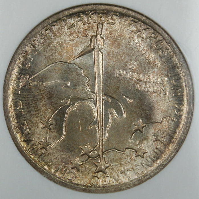 1936 Cleveland Half Dollar, NGC MS-66 Toned