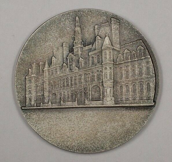 Approximately 1930 France Bronze Art Decco Medal JA